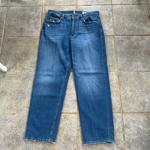 Rag & Bone Dre Low Rise Slim Boyfriend Jeans Size 31 Medium Wash Blake